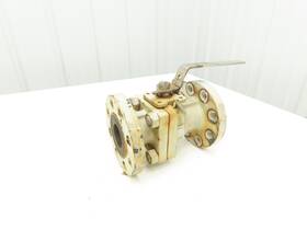 Nacemr-01-075 Sharpe Fs50334rf Wcb Steel 2pc Ball Valve 2 Inch Flanged Class 300 Full Port