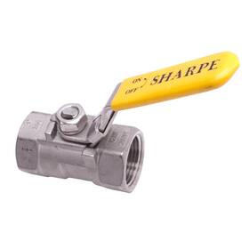 Sv58876010 Sharpe Cf8m Stainless Steel 1-piece Ball Valve 1in Npt 800wog