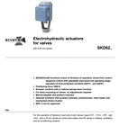 Skd62 Siemens Acvatix Electrohydraulic Valve Actuator