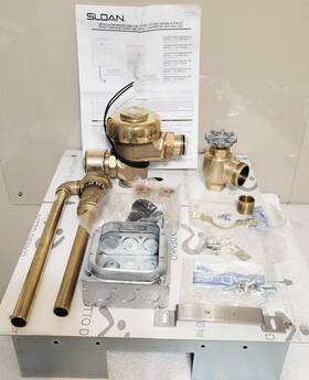 195-0.5 Sloan 3773236 Valve Flush Parts With Ss Box Less Sensor
