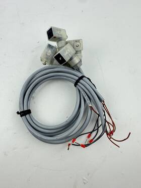 24vn Smc Solenoid Connector Plugs Lot Of 6