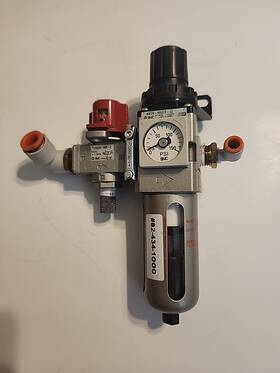 Aw20-n02ce-cz Smc Aw20-no2ce-cz Vhs20-no2-z Regulator And Shutoff Valve - Free Shipping