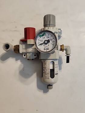 Aw20k-02bg-c-b Smc Used G36-10-01 Modular Type Regulator Gauge Vhs20-02a-s