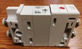 Cq2000-fpg-c6c6-f Smc Double Block Check Solenoid Valve 4 Ways