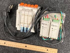 Sy7200-5ui Smc Dnr60 2x Mounted Xp Power Units And Siu With 3x Solenoid Valves