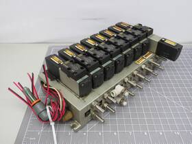 Evfs2100 Smc Manifold Assembly With Solenoid Valves T166616