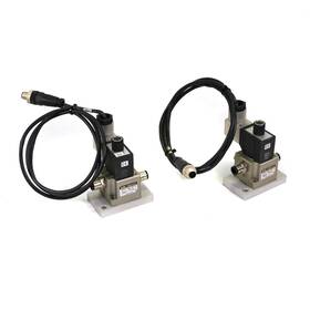 Evt317v-5dz-02f-q Smc Lot Of 2 0.1mpa Pneumatic Control Valve With 5-prong Plug