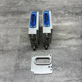 Ex260-sen3 Smc Lot Of 2 Ethernet Ip Serial Interface Unit With One Adapter