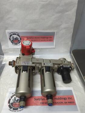 Ina-17-326ad Smc Pneumatic Seperator/actuator Assembly Pre-owned