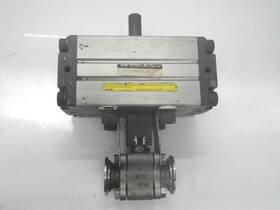Ncdra1bw80-90 Smc Ladish Cf3m Rotary Actuator 1001-372 Valve Used Tested