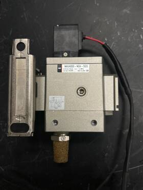 Nav4000-n04-5gs Smc Soft Start Dump Valve With Mounting Bracket 24vdc