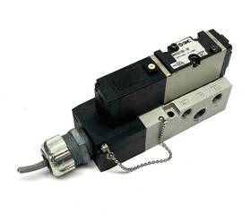 Nvfs2100-5f Smc Manifold Mounted Solenoid Valve 5-port 0.1 1.0mpa Set Press