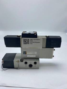 Nvfs2600-5fz-02t Smc Solenoid Valves Assembly With Manifold Block