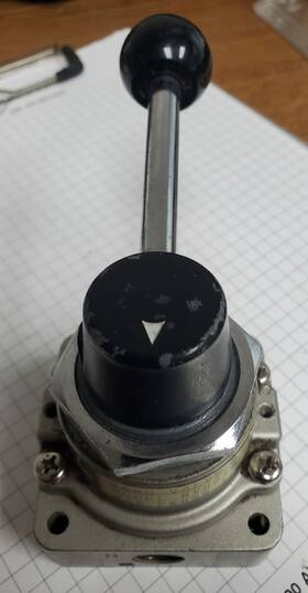 Nvh210-02 Smc # Manual Lever Valve Operator 1/4 Pt 3 Way