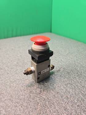 Nvm220-no2-30r Smc Nvm-22 Nvm22 Red Control Mushroom Button Vm2