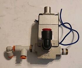 Nvs3115-0207d Smc Solenoid Valve Used - Free Shipping