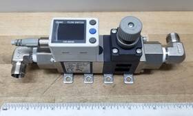 Pf3w720s-n03-et-ga Smc 3-color Display Digital Flow Switch For Water 2-16 L/min