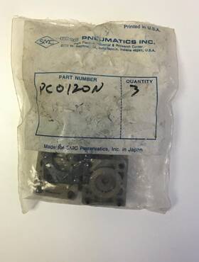 Pc012n Smc Pneumatics Pneumatic Valve Sub-assembly Kit Lot Of 3