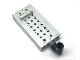 Ss5y3-20-07-00n Smc Pneumatic Manifold Base 7 Station