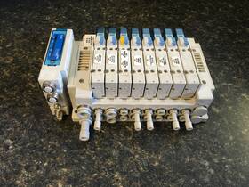 Ss5y5-10sean-08bs-c6 Smc Pneumatic Devicenet Valve Manifold Kb