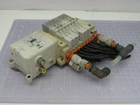 Ex250-spr1 Smc Sv1300-sfu Solenoid Valves With Ex250 Si Unit T171759