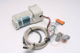 Sy3200-5u1 Smc 7x Solenoid Air Valve With Manifold - Fair Condition