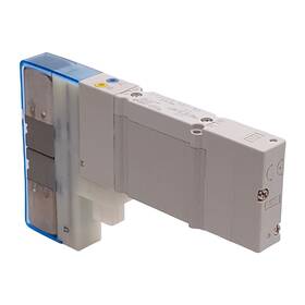 Sy3300-5u1-na Smc Dual Solenoid Valve 3-pos Closed Center 0.7mpa 24vdc Coil