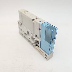 Sy5100-5ui Smc Manifold Valve With Single Base 1/4 Inch Output Ports Used