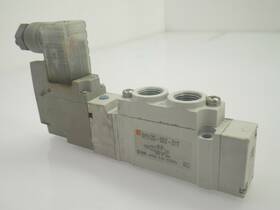 Sy5120-5dz-01t Smc Solenoid Valve 5 Port 2 Posit Single 24vdc Used Tested