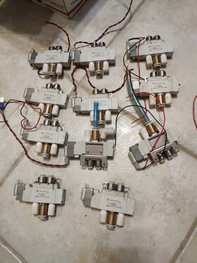 Sy5120-5mz-c6 Smc Solenoid Valve 24vdc 0.15-0.7mpa Sy51205mzc6