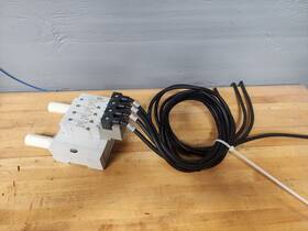 Sy5140-5d0 Smc Solenoid Valve Assembly Lot Of 4
