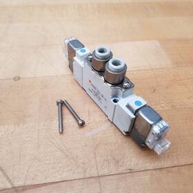 Sy5220-5lz-c6-q Smc Solenoid Valve 0.1-0.7mpa - Used
