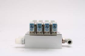 Sy5240-5l0z Smc 4x Solenoid Valve With Manifold