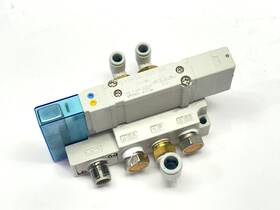Sy5400-5u1-na Smc Solenoid Valve 5-port With Manifold Base