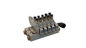 Sy5120-5lze-01 Smc Sy5420-5lze-01 Valve Block With 1 4 Solenoid