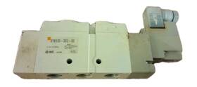 Sy9120-3dz-03t Smc Solenoid Operated Air Control Valve 4 Way 2 Position 3/8 Inch In