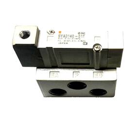 Sya3140-01t Smc Solenoid Valve Manifold Mounted 5-port 5/16 Inch -24 Npt