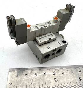 Syj3240-5moz Smc Solenoid Valve 24vdc With Manifold Japan