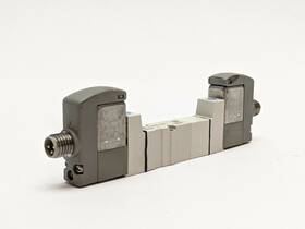 Syj3430-5wo Smc Base Mount Double Solenoid Valve