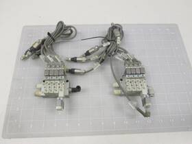Syj3443-5l0u-q Smc Lot Of 8 Solenoid Valves T63879