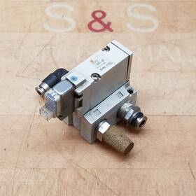 Syj714-5loz-02t Smc Solenoid Valve 0.15-0.7mpa 24vdc - Used