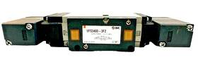 Vfs3400-3fz Smc Pneumatic Solenoid Valve 4/5 Port 110vac Used S