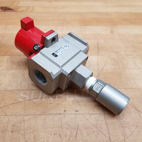 Vhs5500-n06-x116 Smc Pneumatic Lock-out Valve 3/4 Inch Npt With 2506 Silencer
