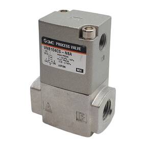 Vnb104cs-n8a Smc Pneumatic Process Valve 2-way 1/4in Npt -101kpa 1mpa 0.8cv