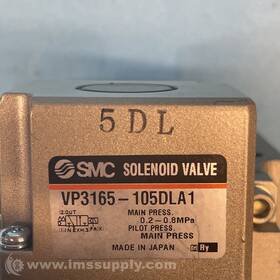 Vp3165-105dla1 Smc 3 Port Solenoid Valve Usip