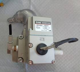 Vp3165v-105ga1 Smc Solenoid Valve With Stainless Steel Fittings