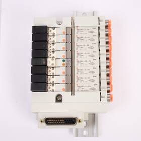 Vq1230-5b-co Smc Vq1130-5-co And Manifold With Valves