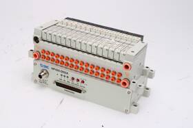 Vq1101y-5 Smc Vq1a01y-5 9x And 7x Solenoid Valve With Np420 -dn2a Pneumatic Manifold