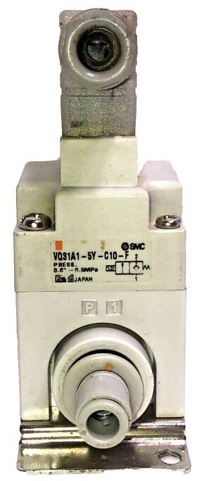Vq31a1-5y-c10-f Smc Solenoid Valve Used S