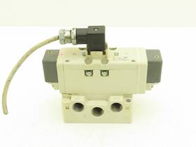 Vq7-8-fhg-d-3z Smc Pneumatic Solenoid Valve 24vdc 1/2 Inch Manifold